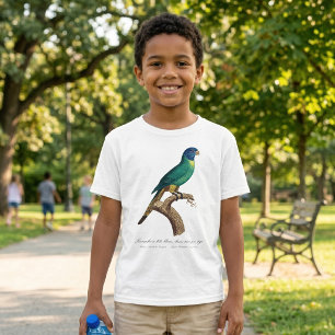 Camiseta Perruche a tete bleue/Rainbow lorikeet, juvenil