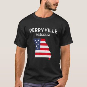 Camiseta Perryville Missouri EUA Estado América Viagem Miss