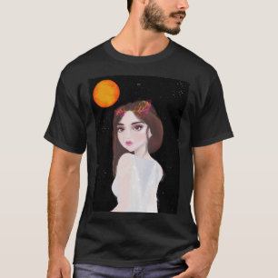 Camiseta Perséfone Deusa Grega Rainha Do Submundo