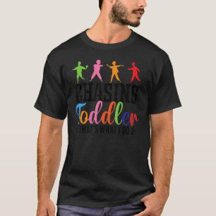 Camiseta Perseguição de Toddlers Infantis Daycare Graph