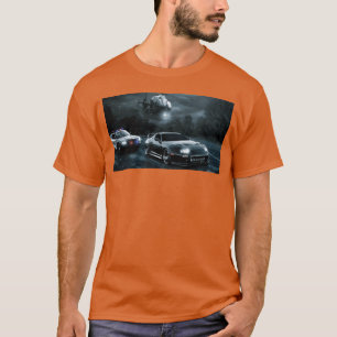 Camiseta Perseguição Noturna com Presente de Carro Esportiv