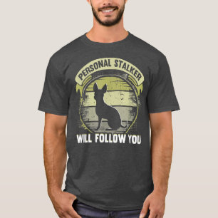 Camiseta Perseguidor pessoal Chihuahua Dog Proprietário Chi