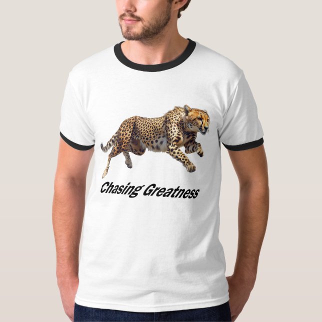 Camiseta Perseguindo a grandeza (Frente)