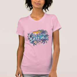Camiseta Perseguindo o ar salgado