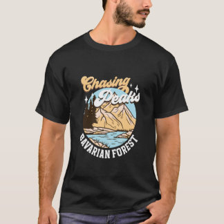 Camiseta Perseguindo Picos - Floresta Bávara