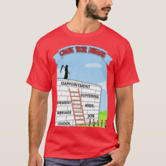 Camiseta Perseguindo seus sonhos garota