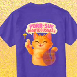 Camiseta Perseguir a Justiça - Cristão