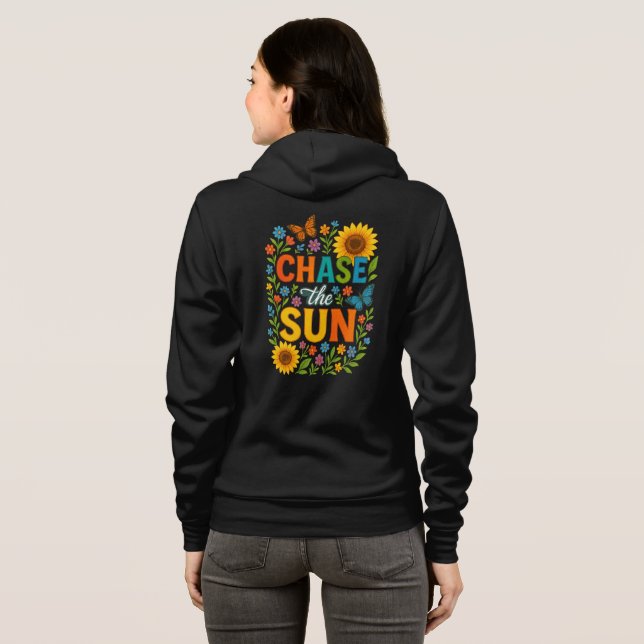 Camiseta Persiga o sol (Parte Traseira Completa)