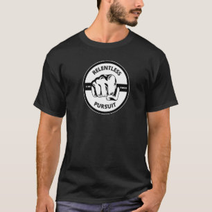 Camiseta Persistente do clube de perseguição implacável