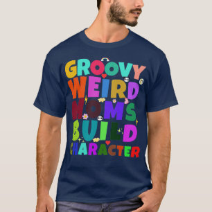 Camiseta personagem 139 de construção de mães esquisitas