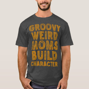 Camiseta personagem 250 de construção de mães estranhas