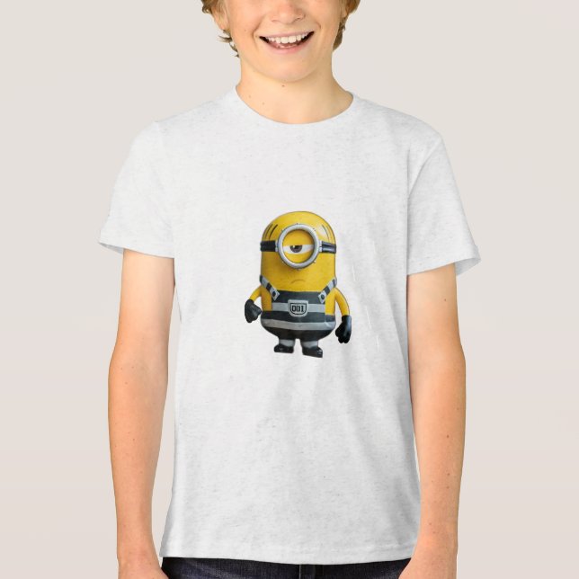 Camiseta Personagem Adorável Inspirado em Minion - Divertid (Frente)