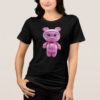 Camiseta Personagem Alien Cute Mignon Design Flutuante Kawa