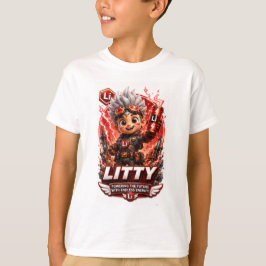 Camiseta Personagem ATOMIVRA de Lítio