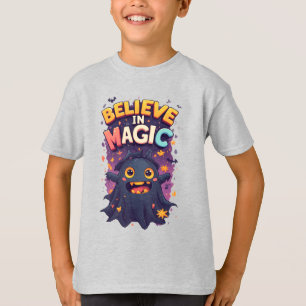 Camiseta Personagem de Abóbora Feliz Com Exposição de Jack 