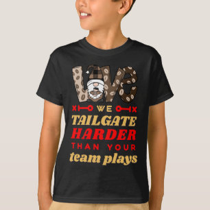 Camiseta Personagem de CHURRASCO de Tailgater do Kansas Cit