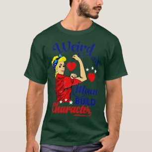 Camiseta personagem de compilação de mães esquisitas de ran
