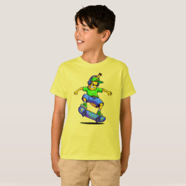 Camiseta Personagem de desenho animado de Banana do Skatebo