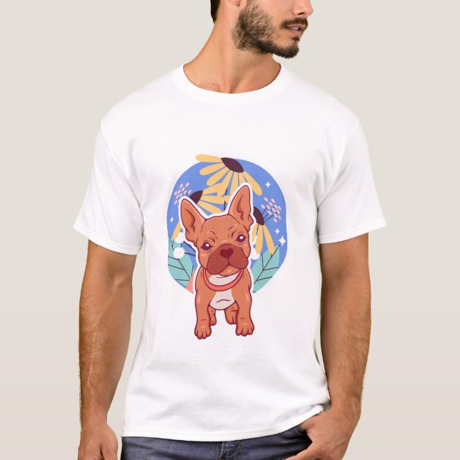 Camiseta Personagem de desenho animado de Cachorro Incrível (Frente)