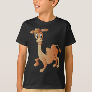 Camiseta Personagem de desenho animado de Camelo Cónico