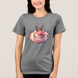 Camiseta Personagem de desenho animado engraçado de beisebo