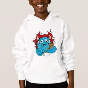 Camiseta Personagem de desenho animado monstro fofo