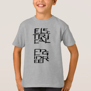 Camiseta Personagem de Engenheiro Elétrico