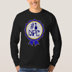 Camiseta Personagem de Jogo Não Jogador Jogo Online