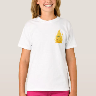 Camiseta Personagem de limão kawaii Adorável