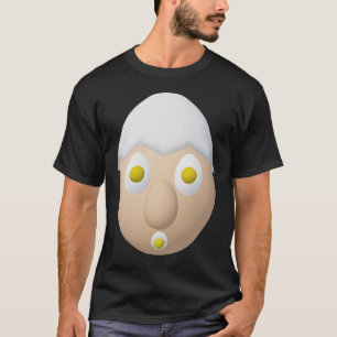 Camiseta Personagem de Ovo Excêntrico RG & RA Design Fofo