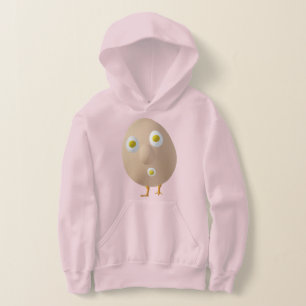 Camiseta Personagem de Ovo Excêntrico RG & RA Design Fofo