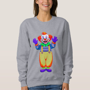 Camiseta Personagem de Palhaço Colorido em Fantasia Brilhan