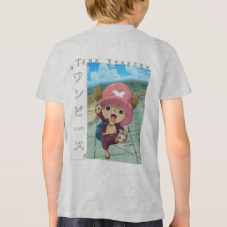 Camiseta Personagem de Rena de Anime Fofo com Remédio Verme