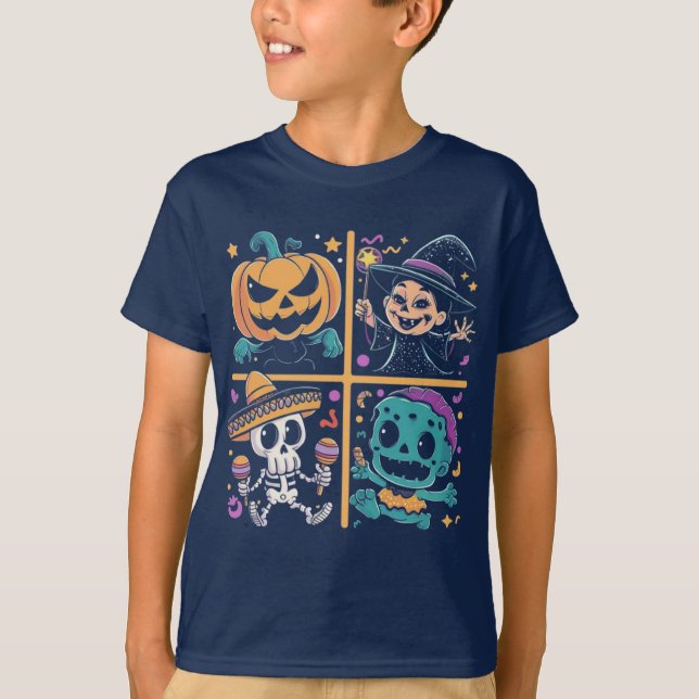 Camiseta personagem do Halloween (Frente)
