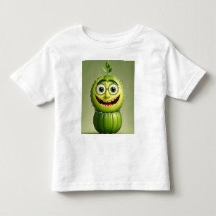 Camiseta Personagem engraçada de pepino