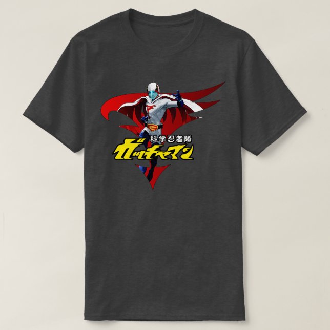 Camiseta Personagem Gatchaman (Frente do Design)