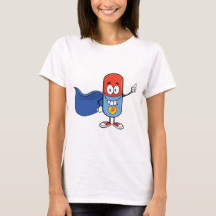 Camiseta Personagem Herói Cartoon Super Pílula