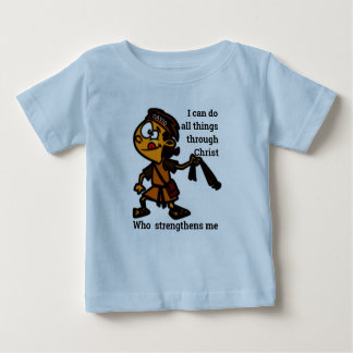 Camiseta Personagem Herói da História da Bíblia do Davi com