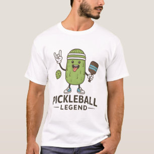 Camiseta Personagem Lendário e Divertido de Pickleball Colo