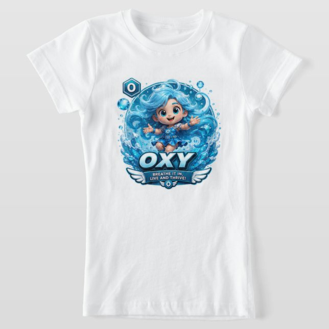 Camiseta Personagem Oxigênio ATOMIVRA (Postura )