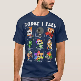 Camiseta Personagem Retro Fofo Jogo de Desenho Animado Vint