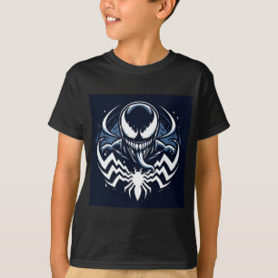 Camiseta personagem veneno de super-herói do universo marav