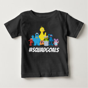 Camiseta Personagens da Rua Sésamo   #SQUADGOALS