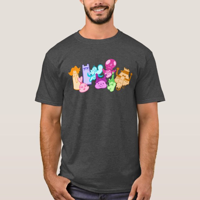 Camiseta Personagens de Chowder engraçados (Frente)