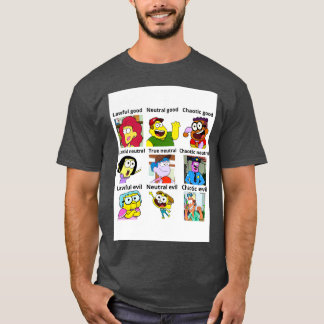 Camiseta Personagens de grandes verdes urbanos