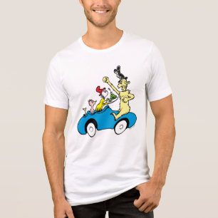 Camiseta Personagens de Ovos Verdes e Presunto do Dr. Seuss