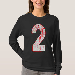 Camiseta Personagens do alfabeto número 2 - Número inicial