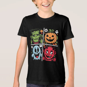Camiseta personagens do halloween