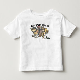 Camiseta Personagens e Logotipo de Onde Vivem as Coisas Sel
