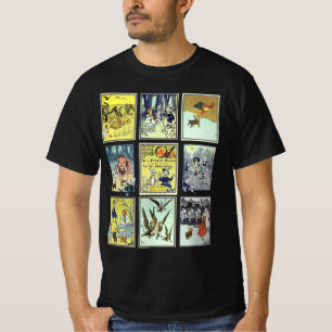 Camiseta Personagens Vintage do Mágico de Oz, Estrada de Ti